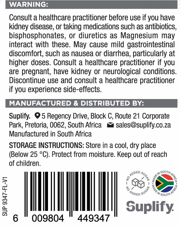 Magnesium Threonate (Brain Booster)