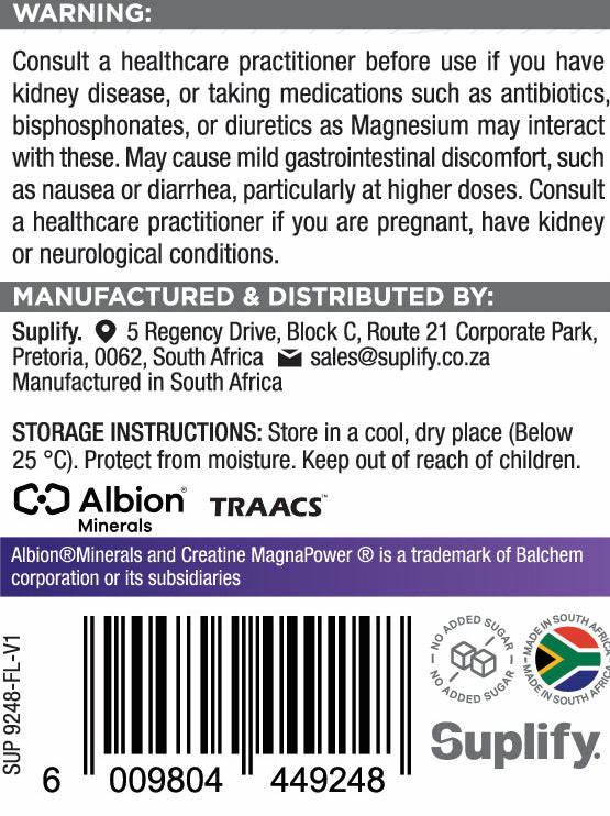 Magnesium Bisglycinate (Calming)